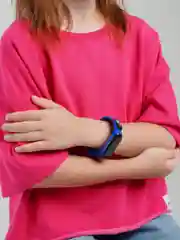 Синий детские электронные смарт-часы М3+, с героями мультфильмов
