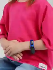Синий детские электронные смарт-часы М3+, с героями мультфильмов