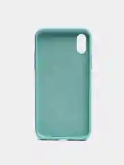 Мятный чехол на iPhone X, XS, XR, 7, 8, se, 12, 12 Pro, Mini, Max silicone case, закрытый низ, бархат внутри