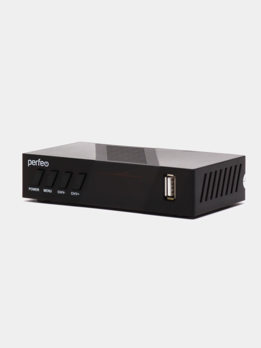 Perfeo DVB-T2/C приставка "STREAM-2" для цифр.TV, Wi-Fi, IPTV, HDMI, 2 USB, пульт ДУ