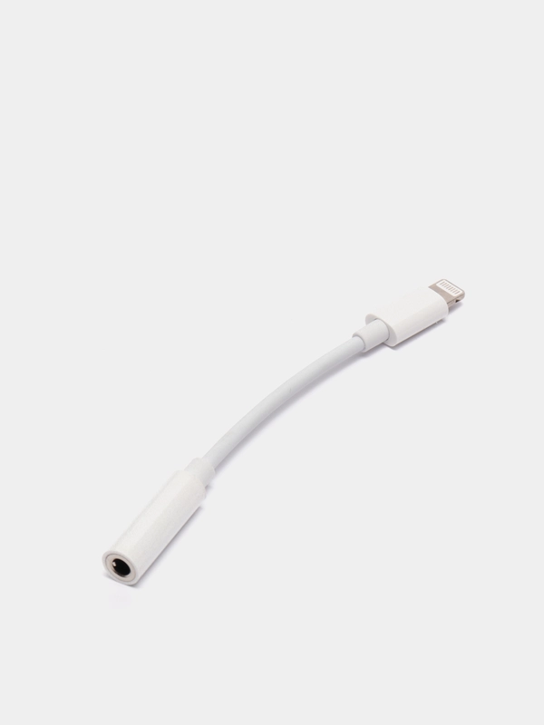 Переходник lightning aux для наушников iPhone, 3.5 мм mini jack
