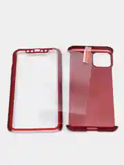 Красный чехол полной защиты для iPhone 11 Pro