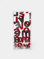 Красный чехол для Samsung Galaxy A21s/A41/A51/M01 с принтом "Love Me", силиконовый