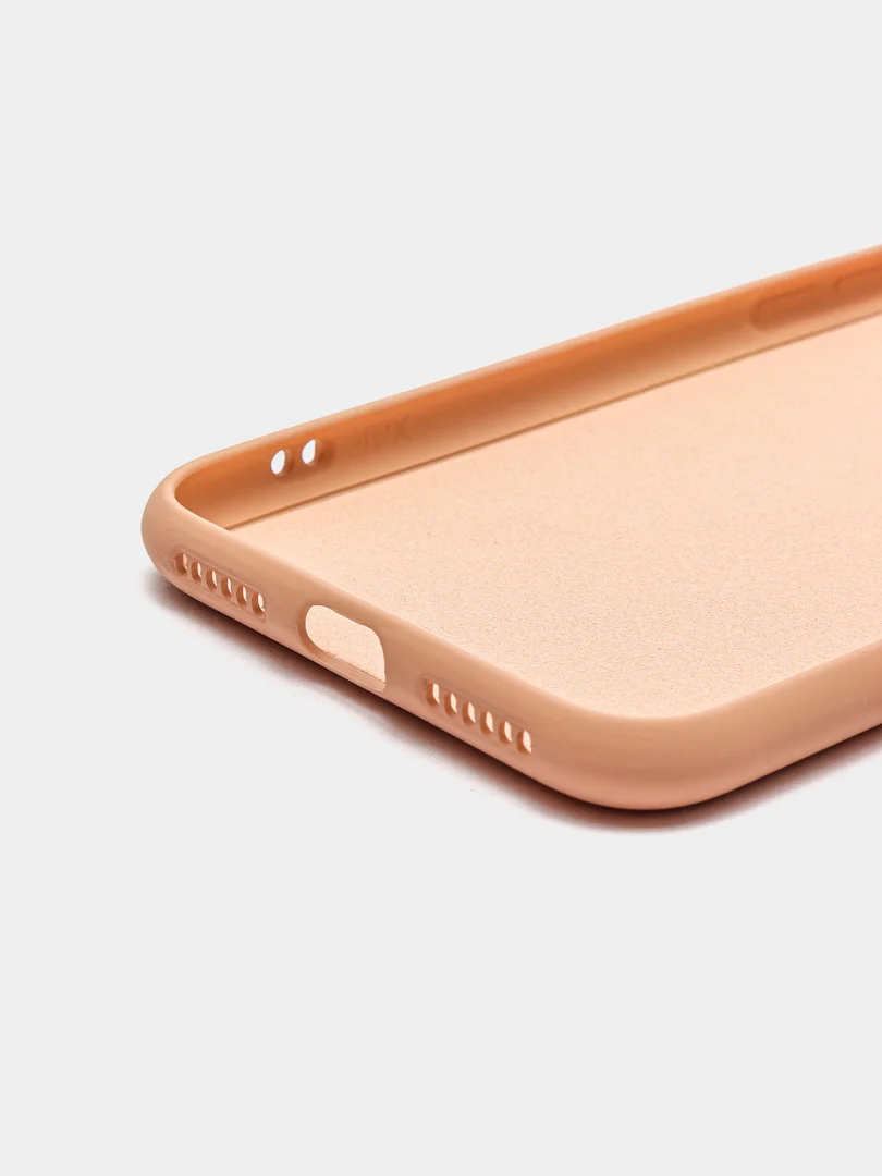 Розовый чехол для Apple iPhone X / XS