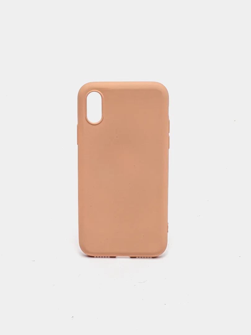 Розовый чехол для Apple iPhone X / XS