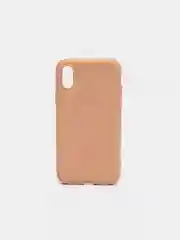 Розовый чехол для Apple iPhone X / XS