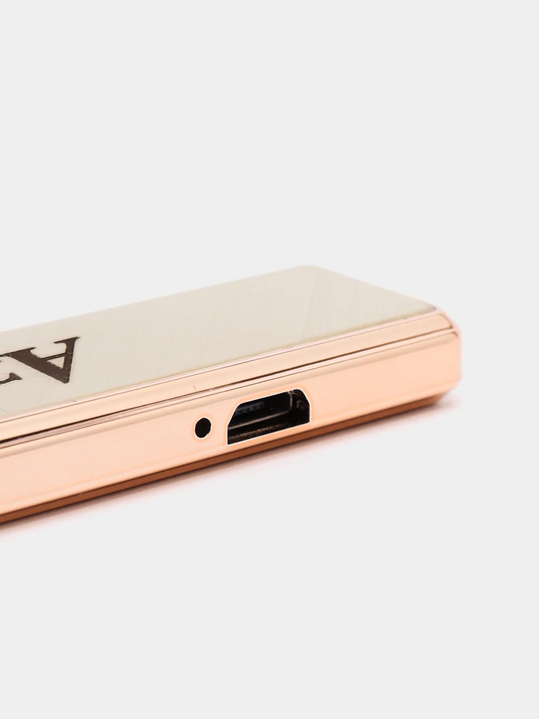Электронная зажигалка USB, гравировка "Азат"