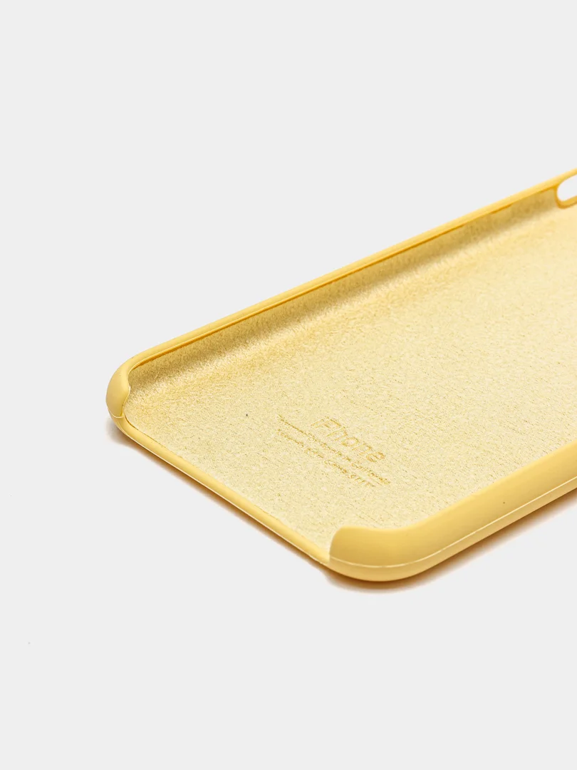 Желтый silicone Case для iPhone 7, 8, SE 2020 чехол на iPhone противоударный, защитный iPhone
