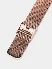 Розовый металлический ремешок для Xiaomi Mi Band 3, 4, 5, 6