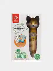 Желтый интерактивная логопедическая игрушка Панда Тичи/Собачка Буля/Тигренок Рыки
