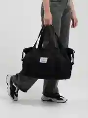 Черный сумка спортивная, дорожная