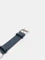 Темно-синий ремешок для Xiaomi Mi band 3, 4, 5, 6 кожаный, для фитнес браслета