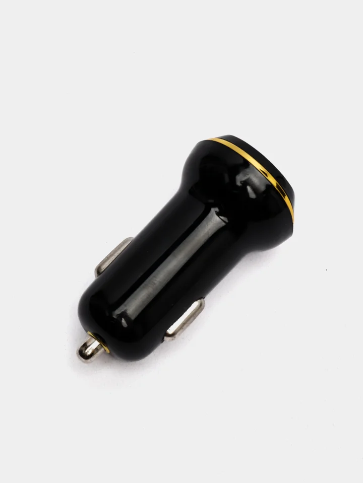 Серый автомобильное зарядное устройство (АЗУ) 2хUSB / FM Модулятор Bluetooth Трансмиттер
