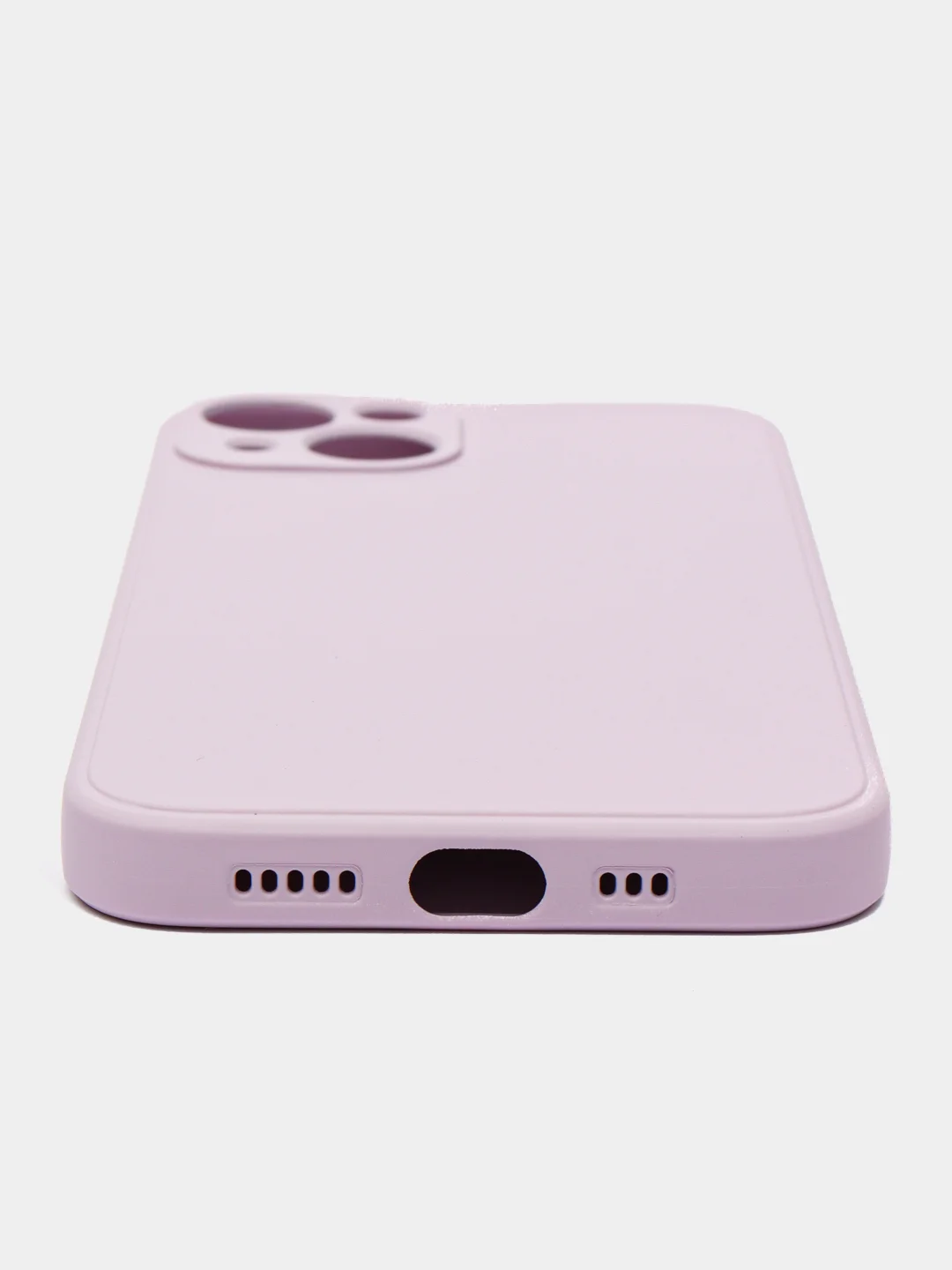 Лавандовый чехол на айфон (iPhone) 13 / 13 Pro / 13 Pro Max силиконовый про макс