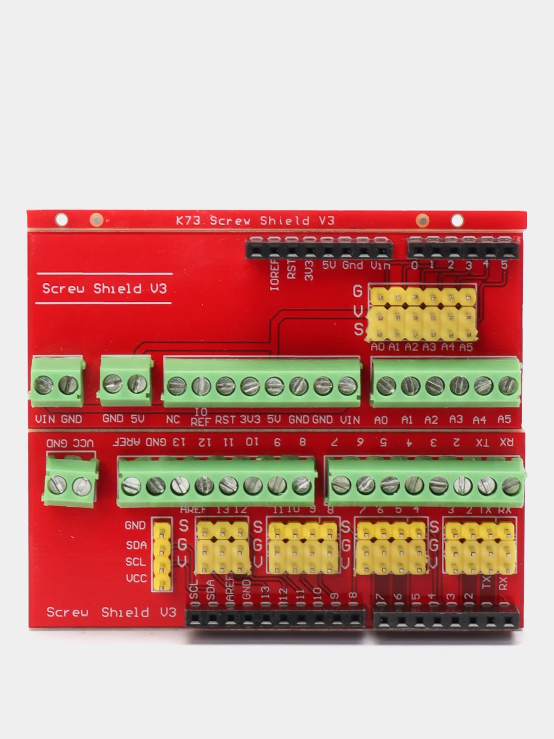 Винтовая клеммная колодка Screw Shield V3 для Ардуино (Arduino)