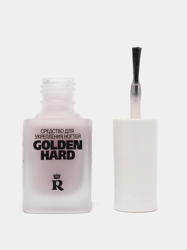 Средство для укрепления ногтей "Golden Hard" RELOUIS (Розовато-лавандовый)