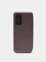 Серебряный чехол-книжка для Honor 50 / Huawei Nova 9