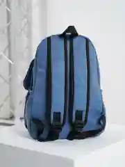 Синий рюкзак школьный
