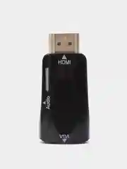 Видео переходник конвертер с HDMI на VGA + AUX