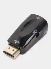 Видео переходник конвертер с HDMI на VGA + AUX