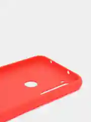 Красный чехол для  Xiaomi Redmi Note 8T силиконовый матовый однотонный