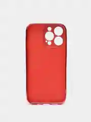 Красный чехол для iPhone 13 Pro Max силиконовый айфон про макс