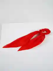 Красный резинка платок для волос