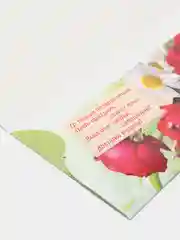 Красный подарочные конверты