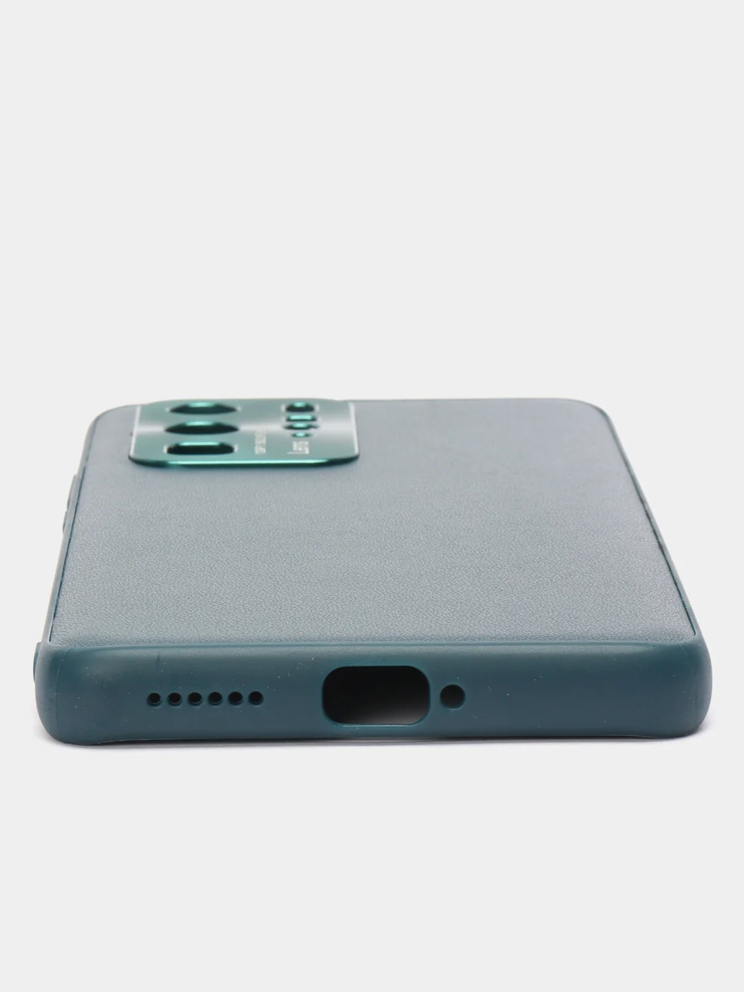 Зеленый чехол на Huawei P40 Pro из эко кожи, mobios