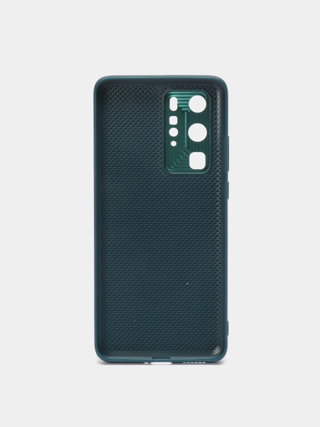 Зеленый чехол на Huawei P40 Pro из эко кожи, mobios