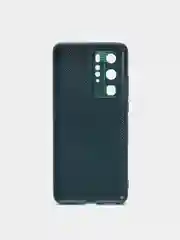 Зеленый чехол на Huawei P40 Pro из эко кожи, mobios