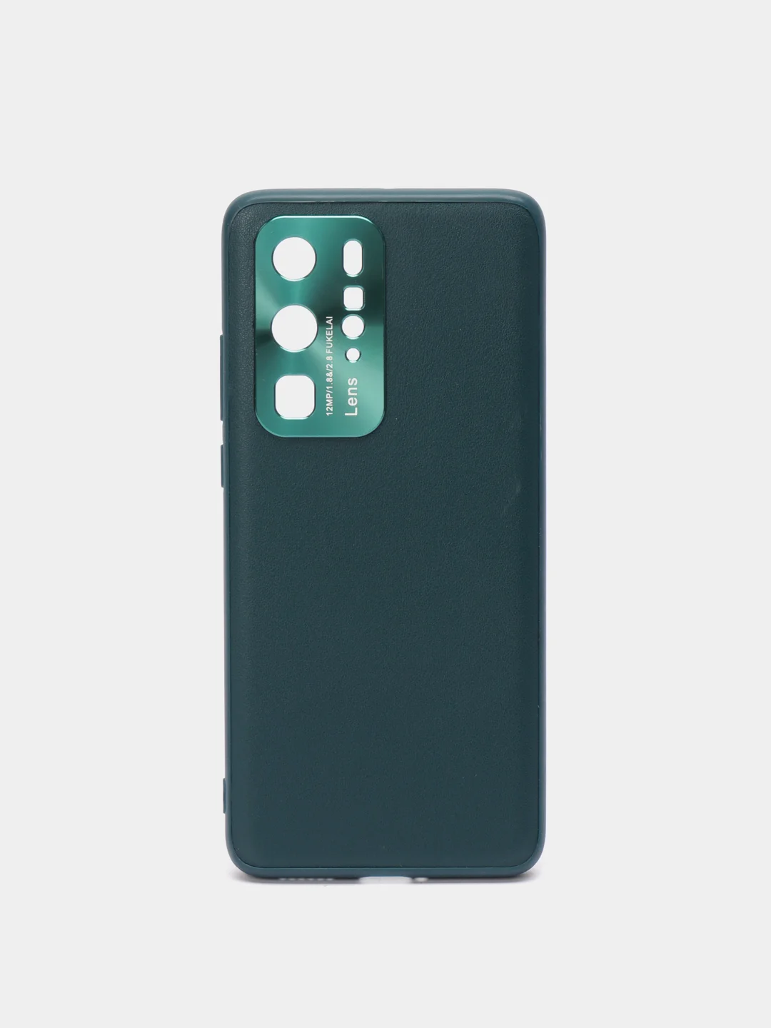 Зеленый чехол на Huawei P40 Pro из эко кожи, mobios