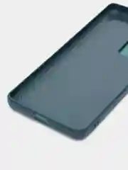 Зеленый чехол на Huawei P40 Pro из эко кожи, mobios