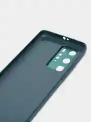 Зеленый чехол на Huawei P40 Pro из эко кожи, mobios