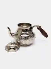Серебряный турецкий чайник ручной работы из меди