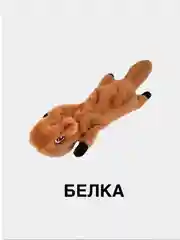 Мягкая игрушка для собак с двумя пищалками
