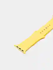 Желтый силиконовый ремешок для Apple Watch 3, 4, 5, 6, 7, SE на 38/42/40/44