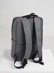 Серый рюкзак мужской, с USB разъемом