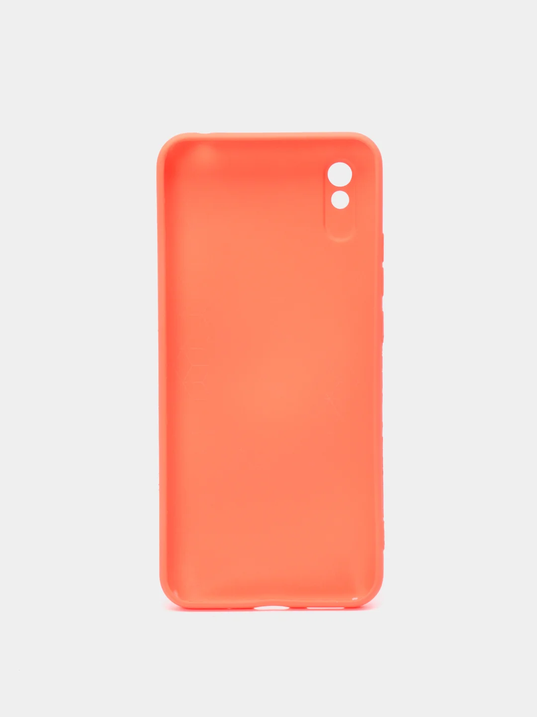 Оранжевый чехол Xiaomi Redmi 9A, Сяоми Редми 9А чехол силиконовый рифленый