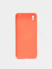 Оранжевый чехол Xiaomi Redmi 9A, Сяоми Редми 9А чехол силиконовый рифленый