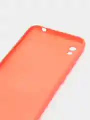 Оранжевый чехол Xiaomi Redmi 9A, Сяоми Редми 9А чехол силиконовый рифленый