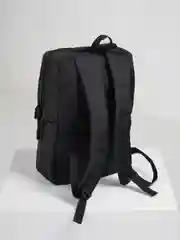 Черный рюкзак мужской, с USB разъемом