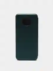 Зеленый чехол книжка Xiaomi Redmi Note 9T с функцией подставки