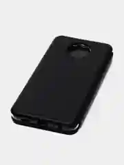 Черный чехол книжка Xiaomi Redmi Note 9T с функцией подставки