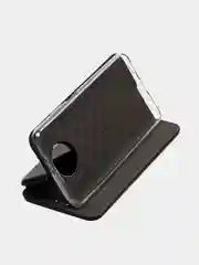 Черный чехол книжка Xiaomi Redmi Note 9T с функцией подставки