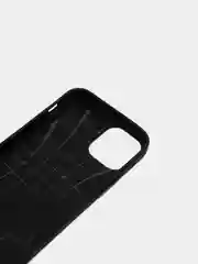 Чёрный матовый чехол iPhone 12 Mini Pro Max, iPhone 13 Mini Pro Max, 14 Pro Plus Max