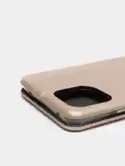 Золотой чехол книжка Mi 11 Lite, Xiaomi 11 Lite 5G NE, Ми 11 Лайт, Сяоми 11 Лайт 5G НЕ