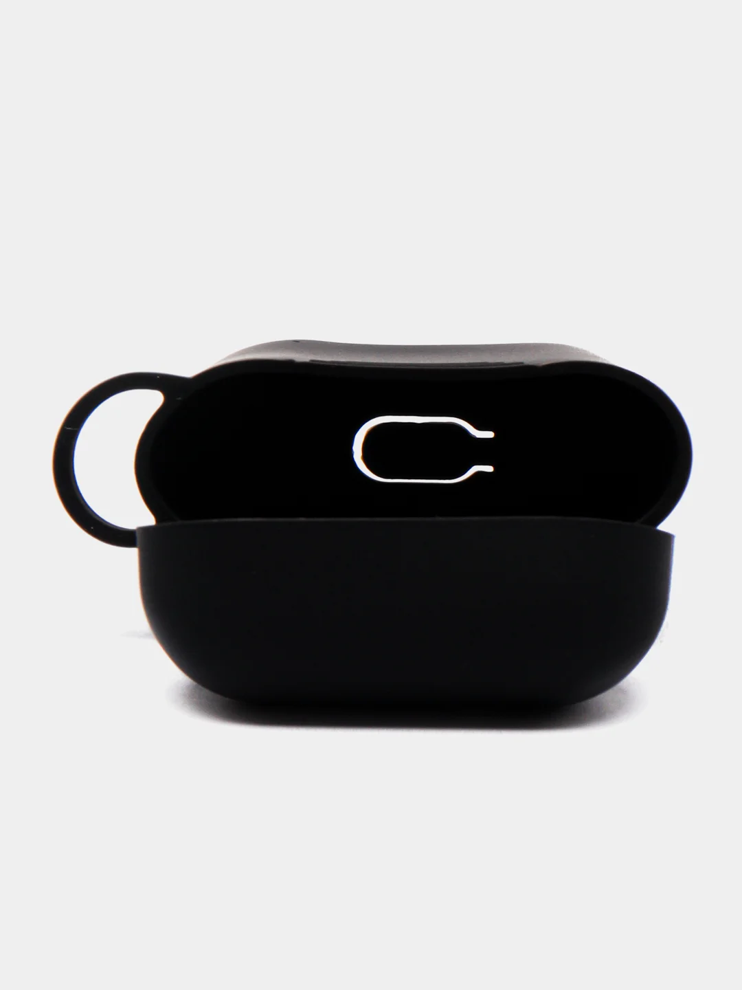Черный чехол для наушников Apple AirPods 1, 2, TWS i9s, i10, i12, i13, i14, i15, i100