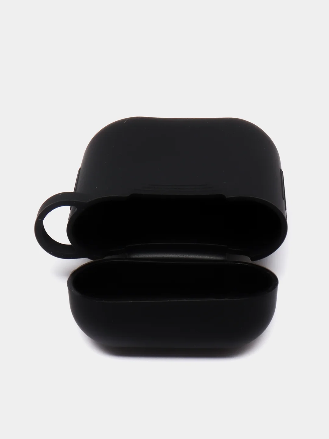 Черный чехол для наушников Apple AirPods 1, 2, TWS i9s, i10, i12, i13, i14, i15, i100