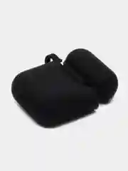 Черный чехол для наушников Apple AirPods 1, 2, TWS i9s, i10, i12, i13, i14, i15, i100